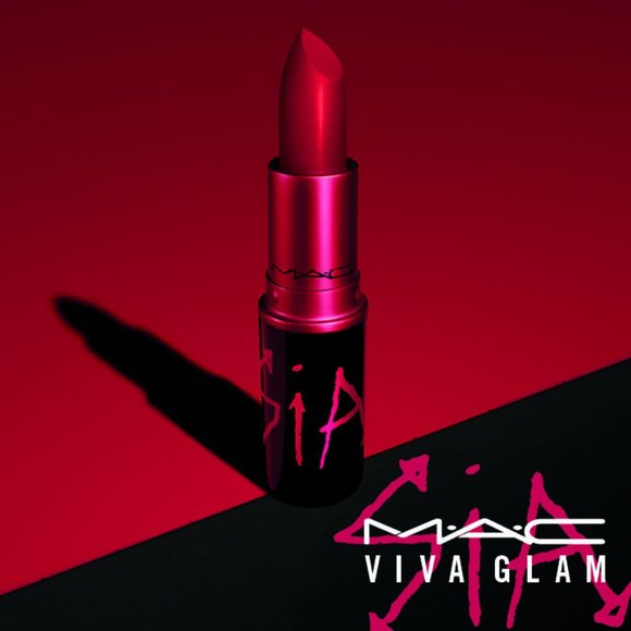 MAC Cosmetics Viva Glam Sia Red Lipstick - Picture 2 of 6